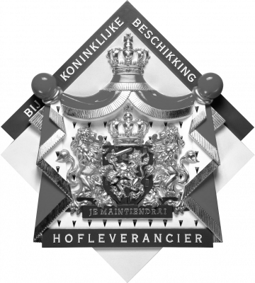 Bij Koninklijke Beschikking Hofleverancier Eretitel sinds 2003