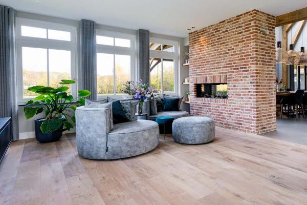 Plankenvloer van Raftwood